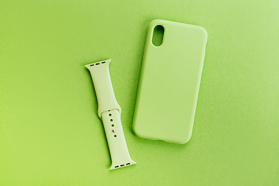 Up to date technology.Top view of diverse personal accessory