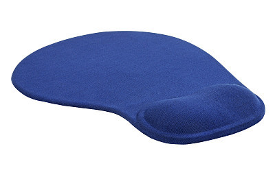 Computer mouse pad with a silicone pillow
