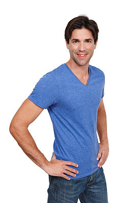 Handsome and confident