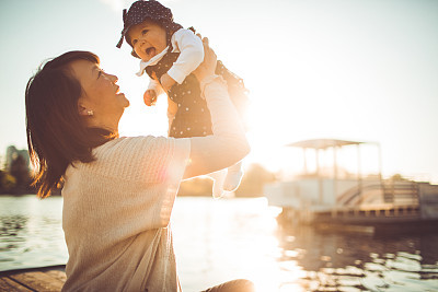 Mother's biggest treasure