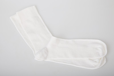 White socks isolated