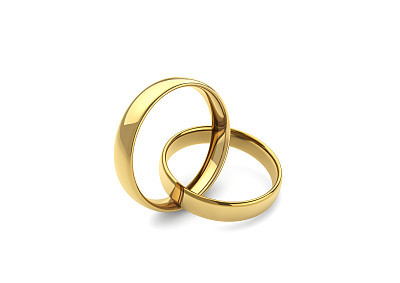 gold wedding rings