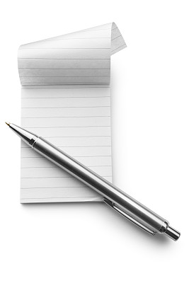 Office: Notebook and Pen