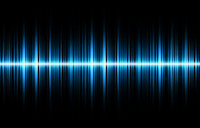 Sound wave background