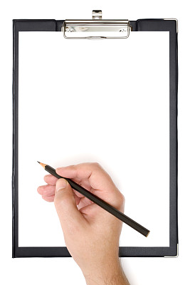 Writing on a Clipboard