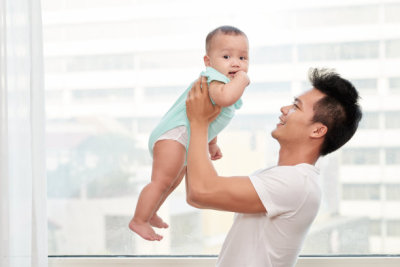 Happy being father