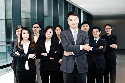 Successful business team