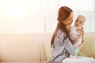 Mother and baby