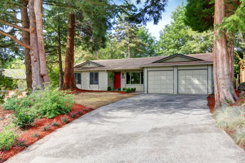 徒步旅行 美国 对称 车库 建筑外部 门 正门 窗户 水平画幅 建筑图片素材下载 稿定素材