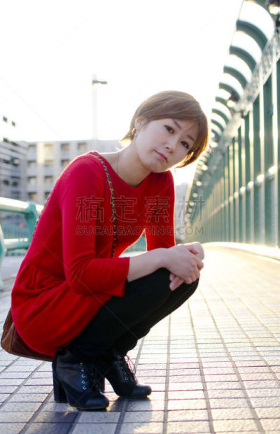 日本人,日本,女孩,东京,街道,注视镜头,仅日本人,肖像,一个人,女人
