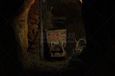 采矿业,生锈的,篷车,车厢,商业金融和工业,水平画幅,无人,铜矿,矿,摄影