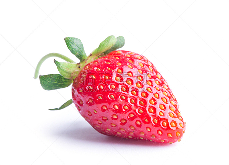 草莓,白色背景,背景分离,分离着色,有机食品,红色,闪亮的,清新,饮食,乌克兰