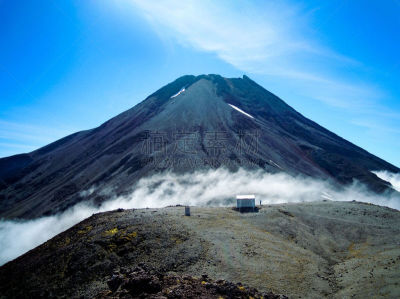 塔拉纳基山,火山,克雷格他,埃格蒙特国家公园,塔拉纳基大区,新西兰北岛,天空,美,国家公园,水平画幅