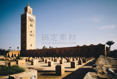 摩洛哥,非洲,麦地那区,旅游目的地,水平画幅,无人,清真寺,摄影,旅游,旅行
