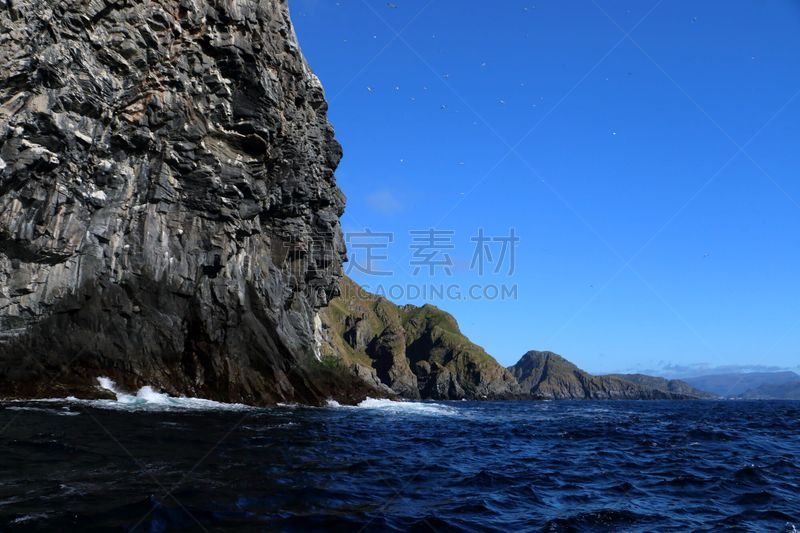 海洋,岛,鸟岛,国内著名景点,旅途,海岸线,波浪,岩石,夏天,户外