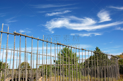 易洛魁族,乡村,原住国,天空,留白,古代文明,边框,水平画幅,无人,夏天
