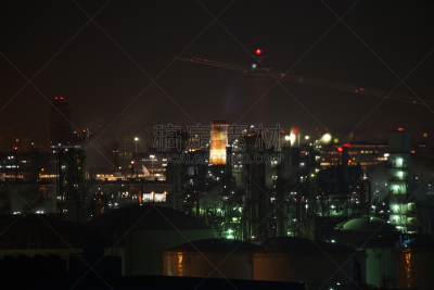 夜晚,工业,时区,川崎市,透明,户外,城市生活,建筑,图像,水平画幅