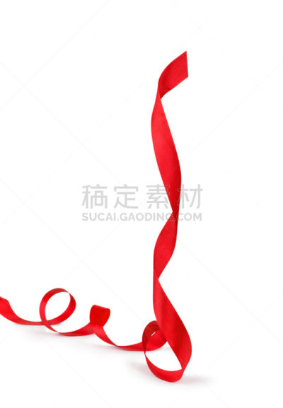 螺线,艾滋病警示丝带,概念和主题,个人随身用品,垂直画幅,折叠的,水平画幅,卷,白色背景,背景分离