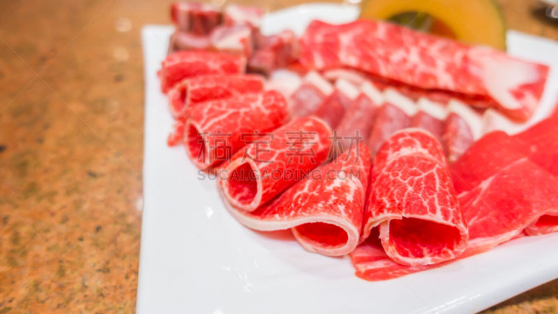 生食,清新,牛肉,水平画幅,食品杂货,无人,超级市场,牛排,特写,腰肉