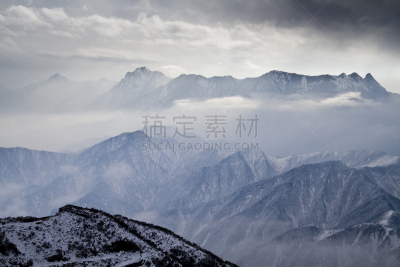 山,地形,康巴,四川省,风,沟壑,水平画幅,雪,无人,户外