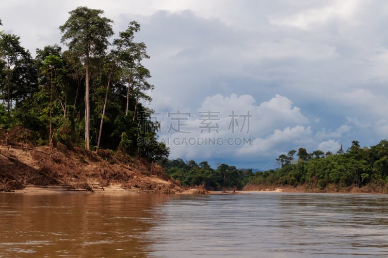 河流,喀拉喀托火山,水,公园,水平画幅,火山地形,热带雨林,旅行者,户外,马来西亚