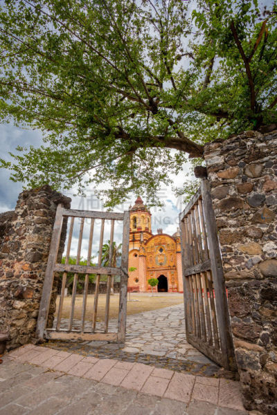 The church of San Miguel Concá