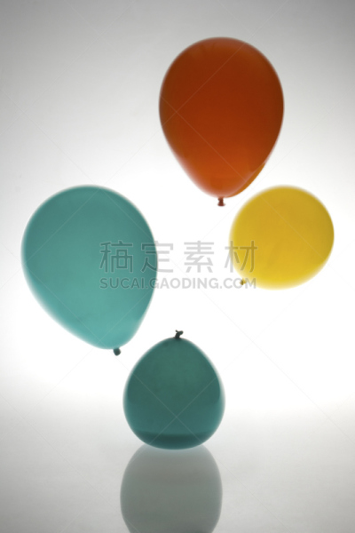 气球,周年纪念,背景分离,风,橙色,市场营销,节日,布告栏,乐趣,横幅