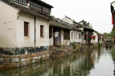 水乡,周庄,水平画幅,建筑,无人,乡村,建筑业,工业,市区,城镇