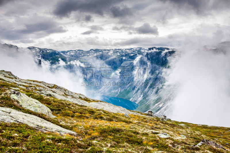 山,自然美,地形,voringsfossen,奇迹石,杰拉格山,哈当厄尔峡湾,北峡湾,埃德峡湾,布里克斯代伦冰川