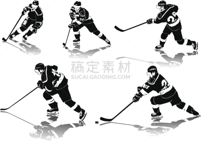 冰球,阴影,黑色,制服,冰球棒,护头,溜冰鞋,防护品,进行中