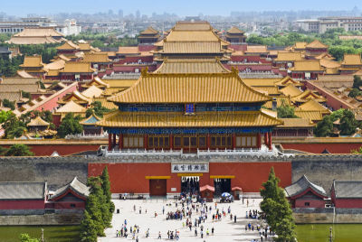 故宫,公园,水平画幅,户外,国际著名景点,彩色图片,金色,旅游目的地,建筑