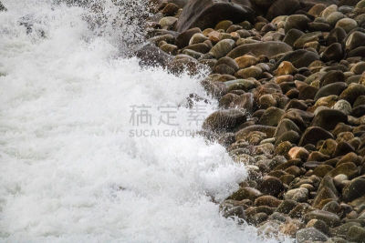 西开普省,鹅卵石,波浪,科雷曼德,南非,海滩,克拉伦斯,在之间,破坏,驾车