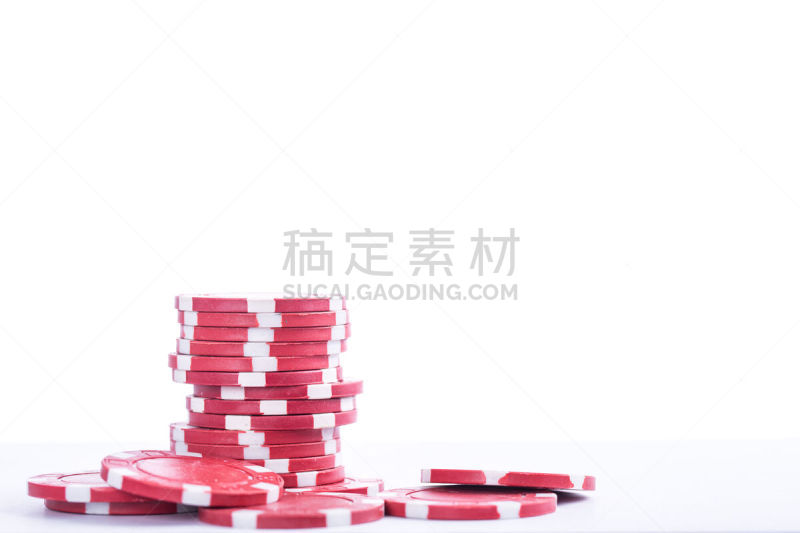 白色背景,赌场,团体性运动,赌桌,拉斯维加斯,扑克,休闲活动,水平画幅,风险,组物体