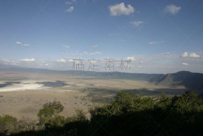 恩格罗恩格罗保护区,非洲,坦桑尼亚,奥杜瓦峡谷,实地考察旅行,天空,泥土,野外动物,湖,草