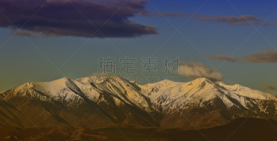卡尼古,水平画幅,无人,尖峰,户外,在上面,高处,山,国内著名景点,法国