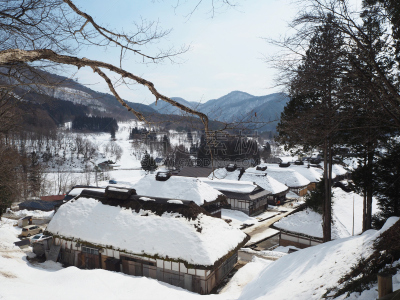 福岛县,雪,著名景点,户外,天空,日本,冰,山脉,自然,乡村