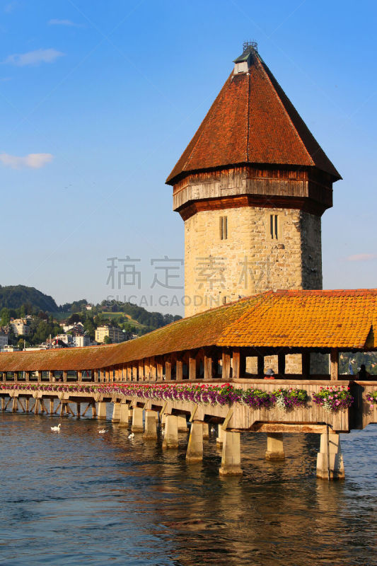 Chapel Bridge, Lucerne, Switzerland