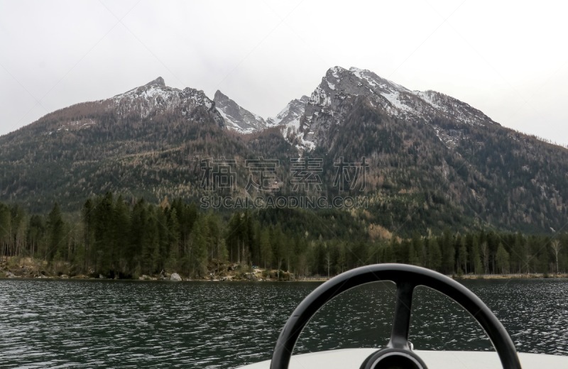 瓦茨曼山,麻省理工学院,lake hintersee,云,自然美,湖,岩石,夏天,户外,天空