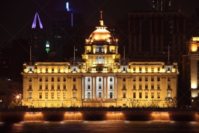 夜晚,上海,上海世博会,浦西,金茂大厦,上海环球金融中心,东方明珠塔,外滩,陆家嘴,水平画幅
