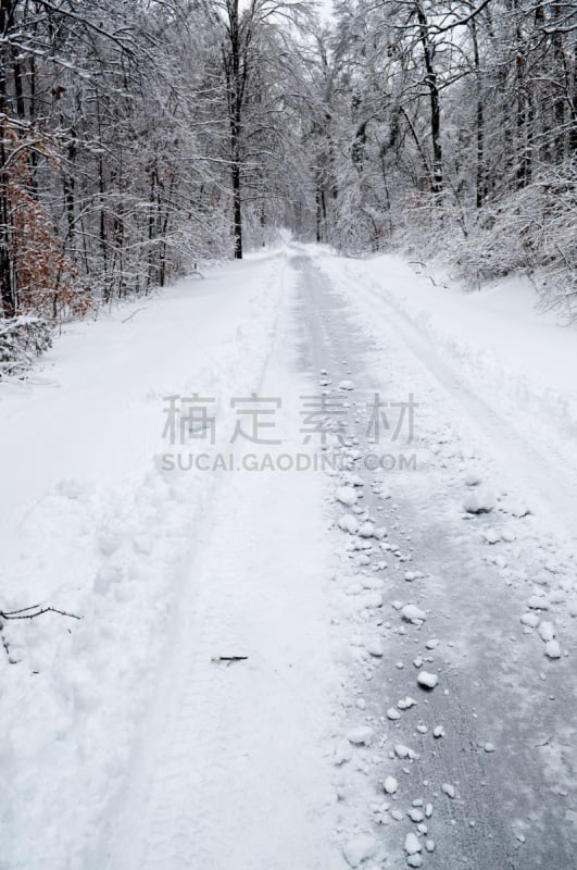 偏远的,路,大风雪,扫雪车,冬季服务,多功能车,垂直画幅,暴风雨,雪,户外