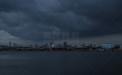 曼谷,雨,水平画幅,工业船,无人,户外,班戈寇科省,交通方式,图像,泰国