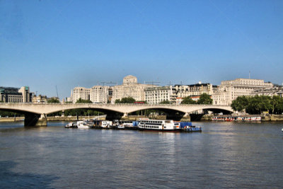 黑修道士桥,都市风景,泰晤士河,国际著名景点,法国,英国,英格兰,著名景点,大教堂,河流