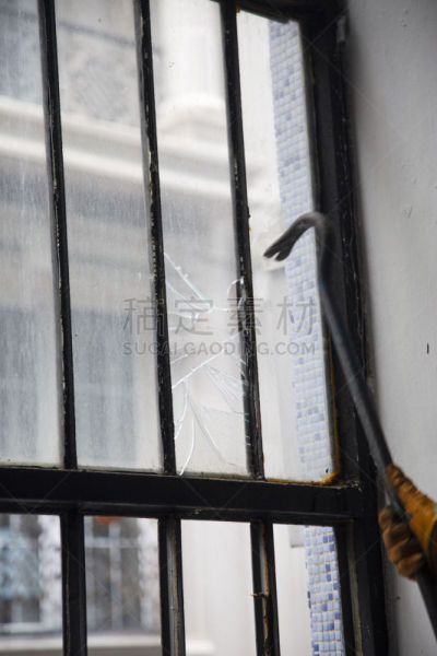 玻璃,风险,部分,背景分离,坏掉的,想法,拆毁的,金属,概念,垂直画幅