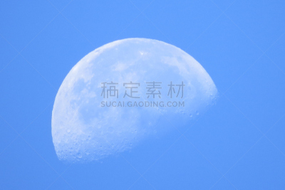 月球,蓝色,脊背表面,木髓,陨石坑,行星月亮,望远镜,天空,链,水平画幅