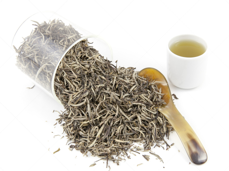 白茶,茶叶,绿茶,茶杯,茶树,早餐,水平画幅,白色背景,饮料,花茶