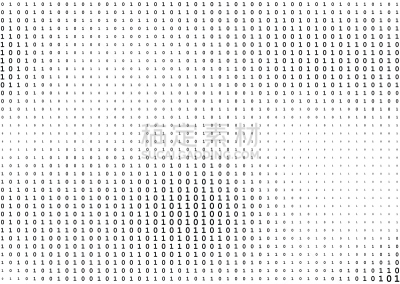 二进制码,数字0,数字1,数字,黑色,数字2,流线型,分离着色,白色背景,黑客