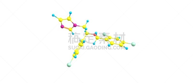 分子结构,分离着色,白色,替代疗法,辅导讲座,水平画幅,酵母,绘画插图,全景,白色背景