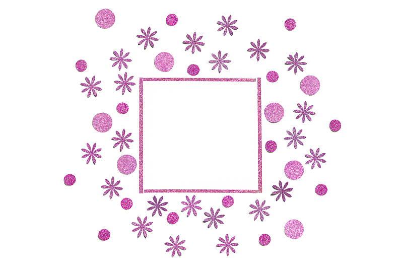 边框,粉色,背景,背景分离,泰国,夏天,纹理,圆形,纸,白色