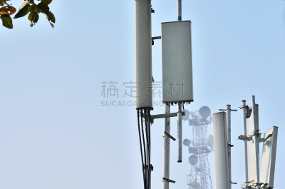 无线电通信塔,手机,天空,留白,金属,工业,彩色图片,技术,细胞