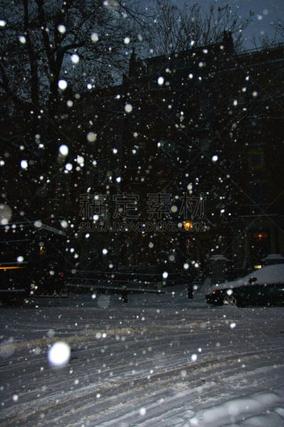美国,冬天,马萨诸塞,图像,波士顿,垂直画幅,夜晚,雪,无人,户外
